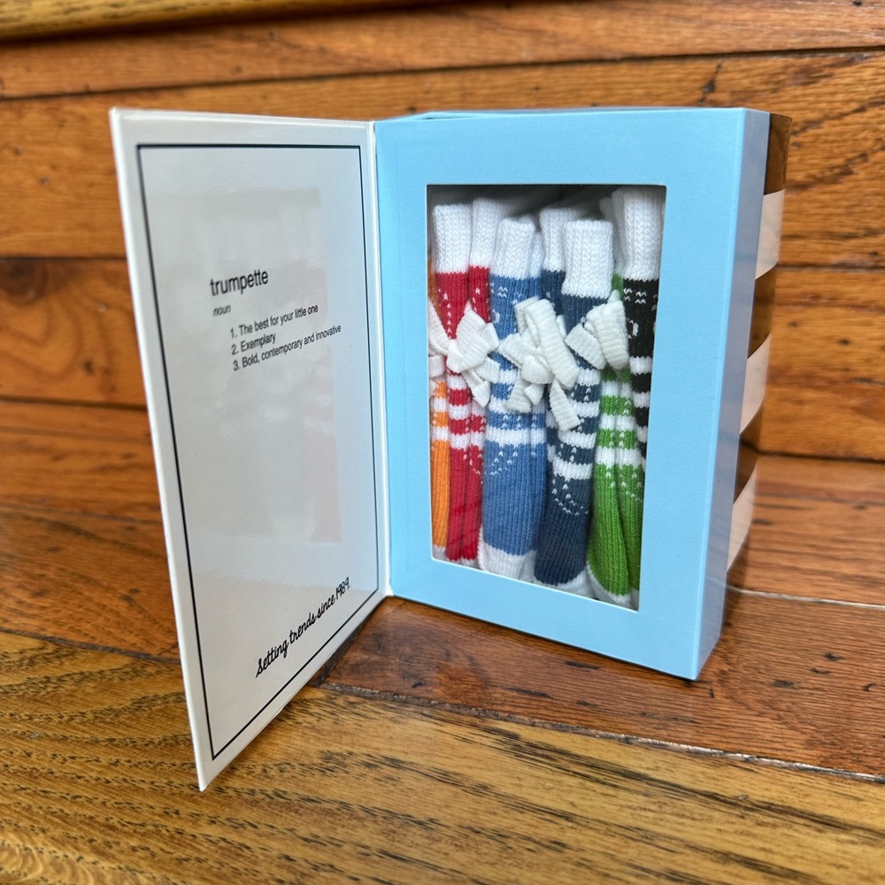NIB Johnny’s Baby Socks - 0-12m